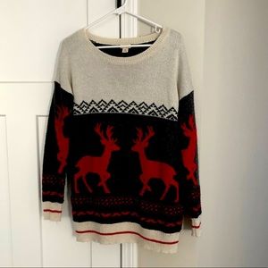 Comfy warm reversible sweater
